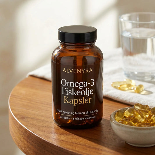 Alvenyra Omega-3 Fiskeolje Kapsler